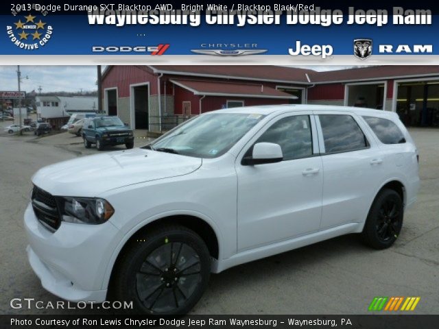 2013 Dodge Durango SXT Blacktop AWD in Bright White