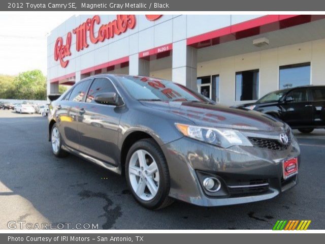 2012 Toyota Camry SE in Magnetic Gray Metallic