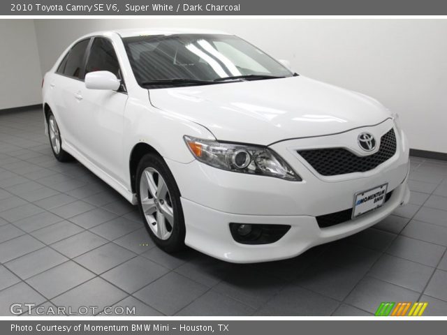 2010 Toyota Camry SE V6 in Super White