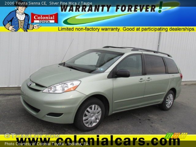 2006 Toyota Sienna CE in Silver Pine Mica