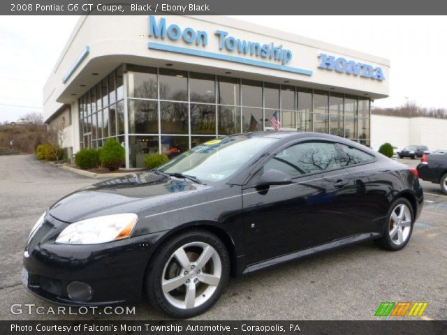 2008 Pontiac G6 GT Coupe in Black