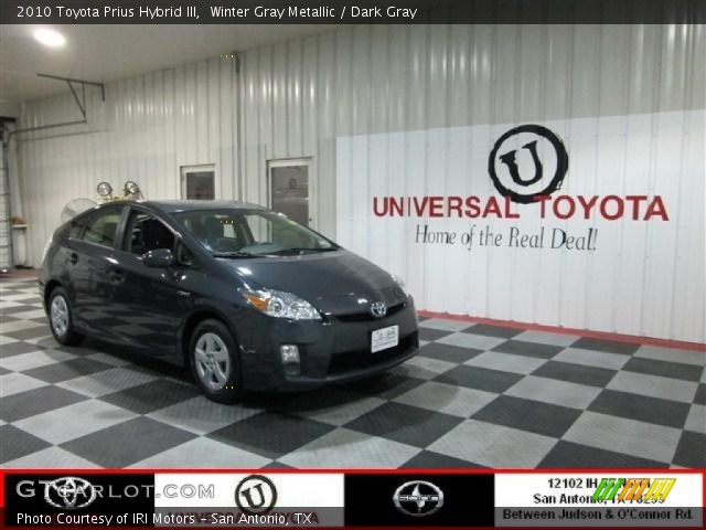 2010 Toyota Prius Hybrid III in Winter Gray Metallic
