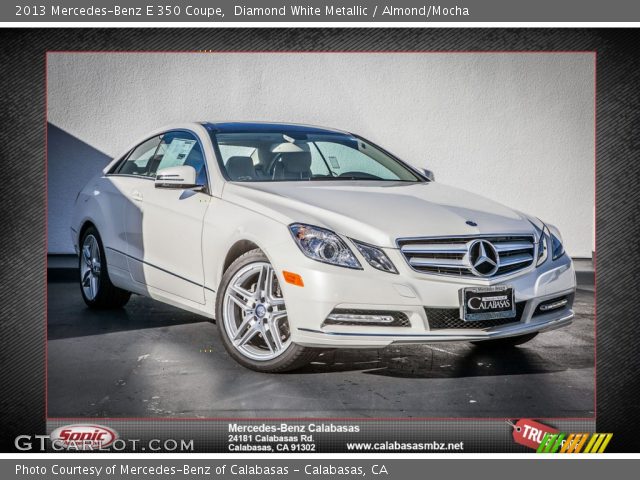 2013 Mercedes-Benz E 350 Coupe in Diamond White Metallic