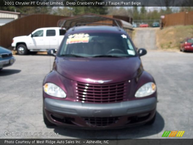 2001 Chrysler PT Cruiser Limited in Deep Cranberry Pearl