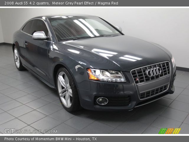 2008 Audi S5 4.2 quattro in Meteor Grey Pearl Effect