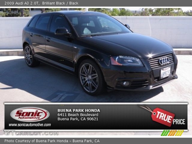 2009 Audi A3 2.0T in Brilliant Black