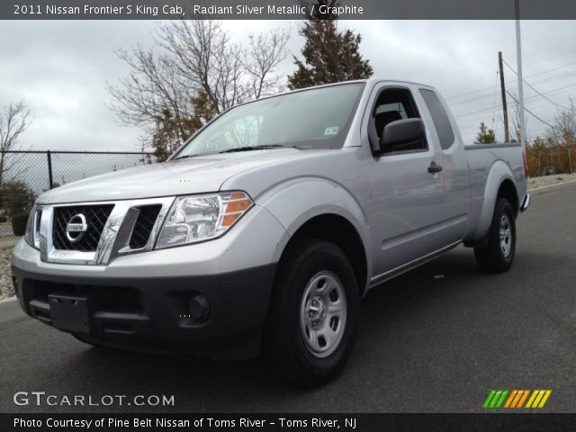 2011 Nissan Frontier S King Cab in Radiant Silver Metallic