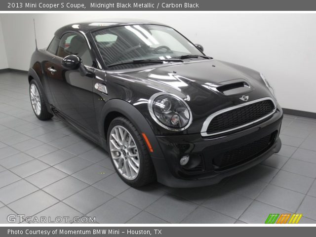 2013 Mini Cooper S Coupe in Midnight Black Metallic