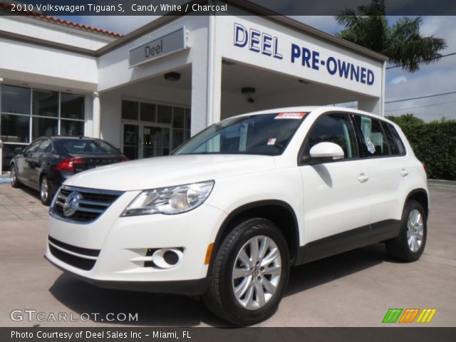2010 Volkswagen Tiguan S in Candy White