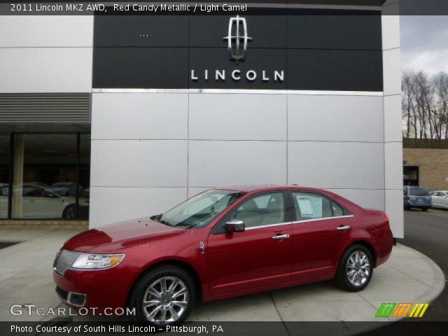 2011 Lincoln MKZ AWD in Red Candy Metallic