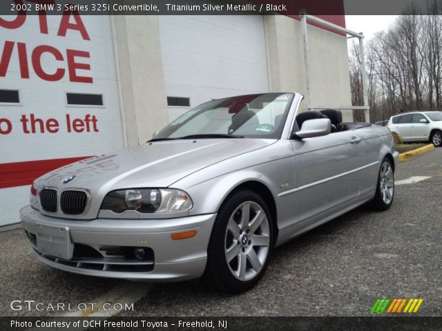 2002 BMW 3 Series 325i Convertible in Titanium Silver Metallic