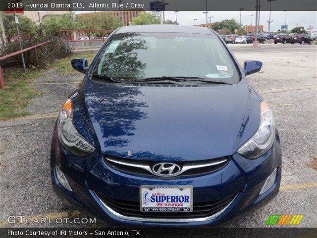 2013 Hyundai Elantra GLS in Atlantic Blue