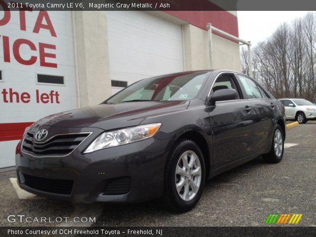2011 Toyota Camry LE V6 in Magnetic Gray Metallic