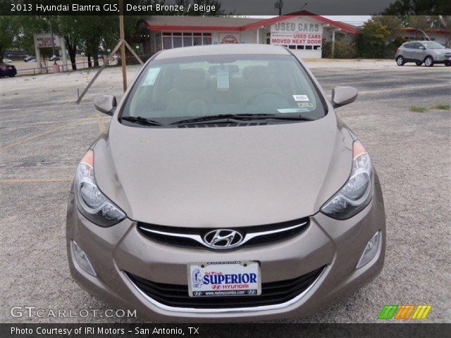 2013 Hyundai Elantra GLS in Desert Bronze