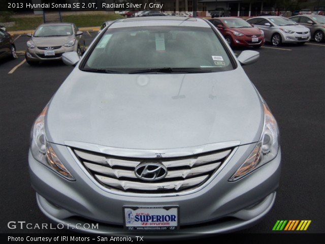 2013 Hyundai Sonata SE 2.0T in Radiant Silver