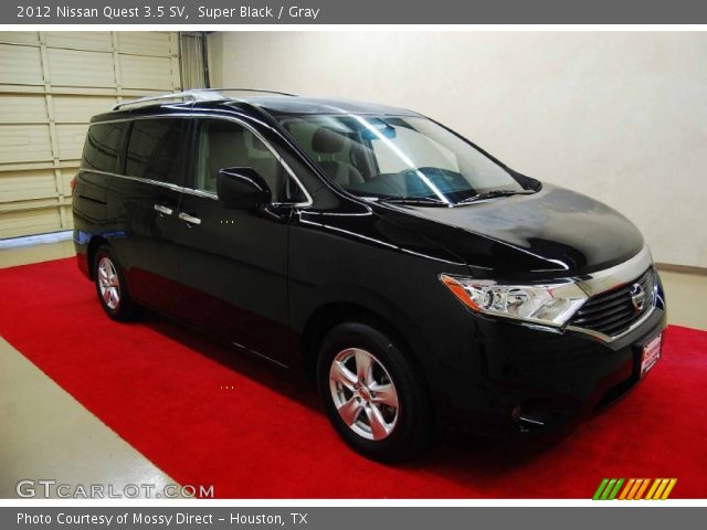 2012 Nissan Quest 3.5 SV in Super Black