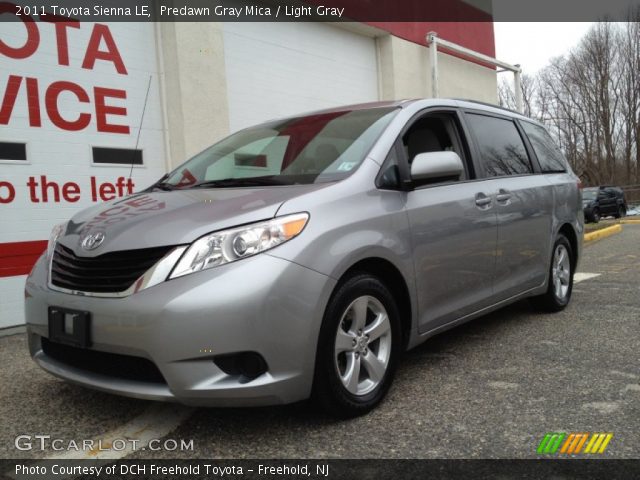 2011 Toyota Sienna LE in Predawn Gray Mica