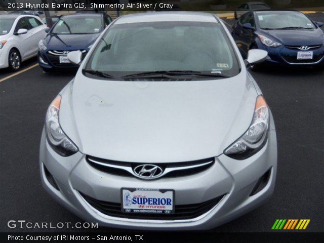 2013 Hyundai Elantra GLS in Shimmering Air Silver