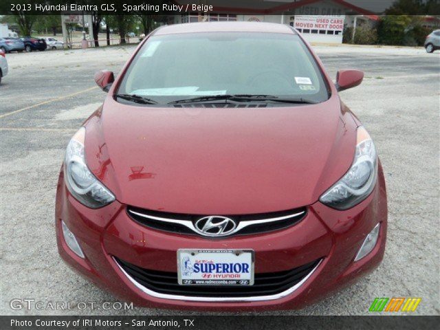 2013 Hyundai Elantra GLS in Sparkling Ruby