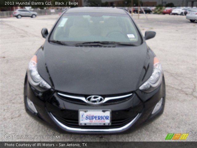 2013 Hyundai Elantra GLS in Black