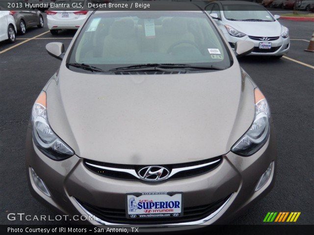 2013 Hyundai Elantra GLS in Desert Bronze