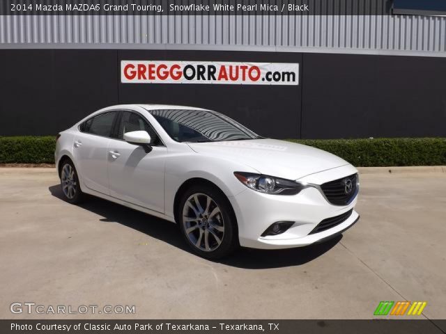 2014 Mazda MAZDA6 Grand Touring in Snowflake White Pearl Mica