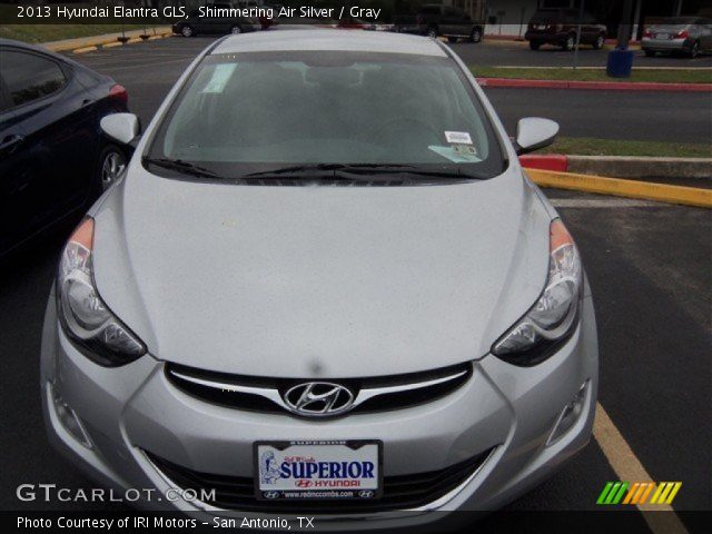 2013 Hyundai Elantra GLS in Shimmering Air Silver