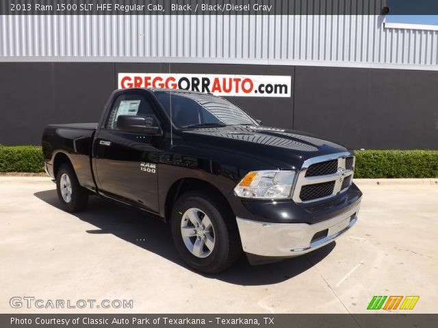 2013 Ram 1500 SLT HFE Regular Cab in Black