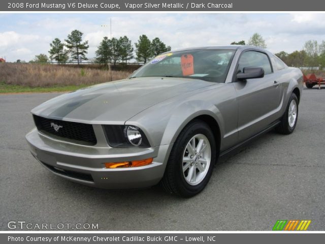 2008 Ford Mustang V6 Deluxe Coupe in Vapor Silver Metallic