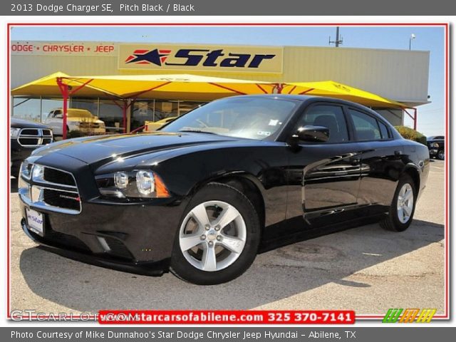 2013 Dodge Charger SE in Pitch Black