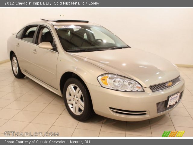 2012 Chevrolet Impala LT in Gold Mist Metallic