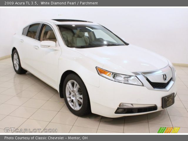 2009 Acura TL 3.5 in White Diamond Pearl