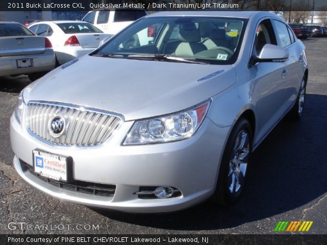 2011 Buick LaCrosse CXL in Quicksilver Metallic