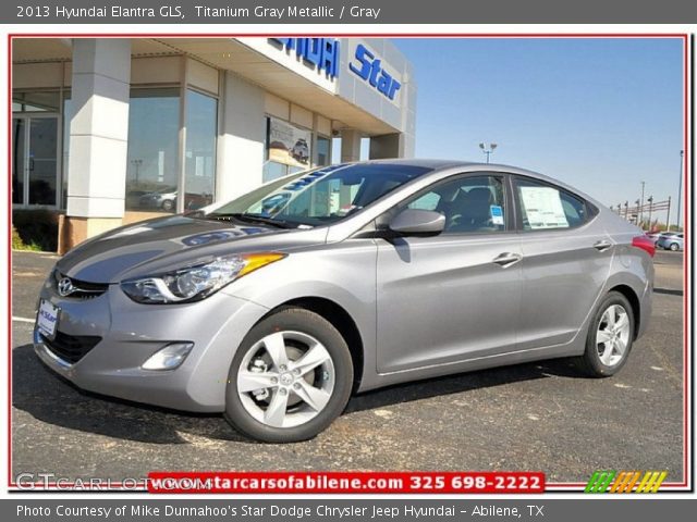 2013 Hyundai Elantra GLS in Titanium Gray Metallic