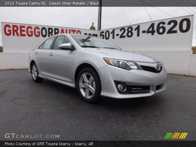 2013 Toyota Camry SE in Classic Silver Metallic