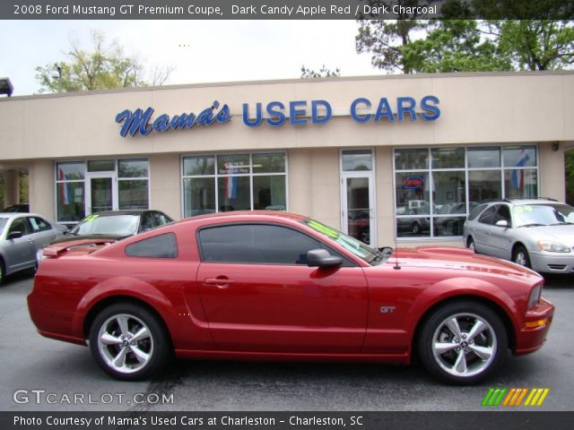 2008 Ford Mustang GT Premium Coupe in Dark Candy Apple Red