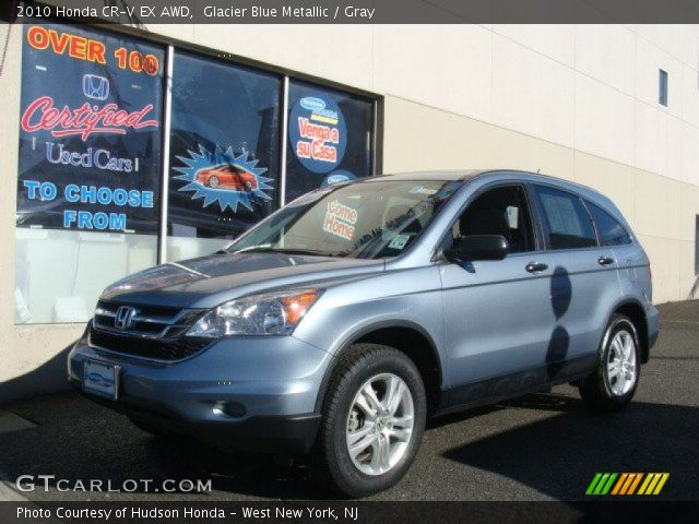 2010 Honda CR-V EX AWD in Glacier Blue Metallic