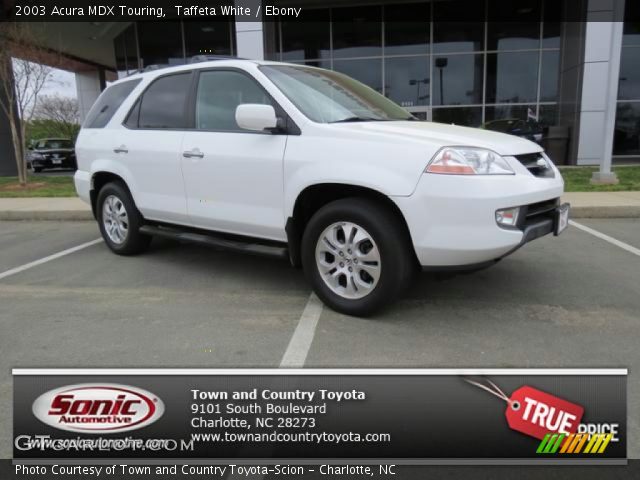2003 Acura MDX Touring in Taffeta White