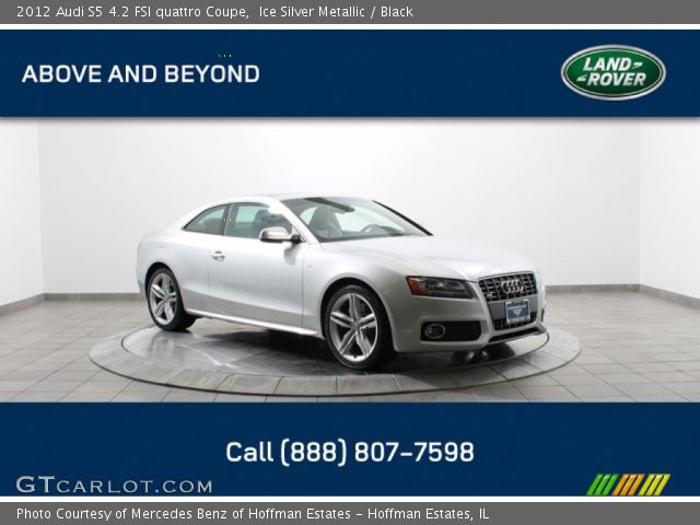 2012 Audi S5 4.2 FSI quattro Coupe in Ice Silver Metallic