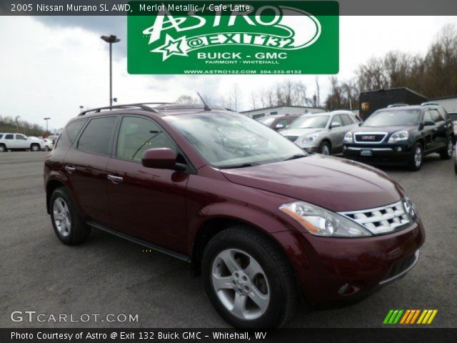 2005 Nissan Murano SL AWD in Merlot Metallic