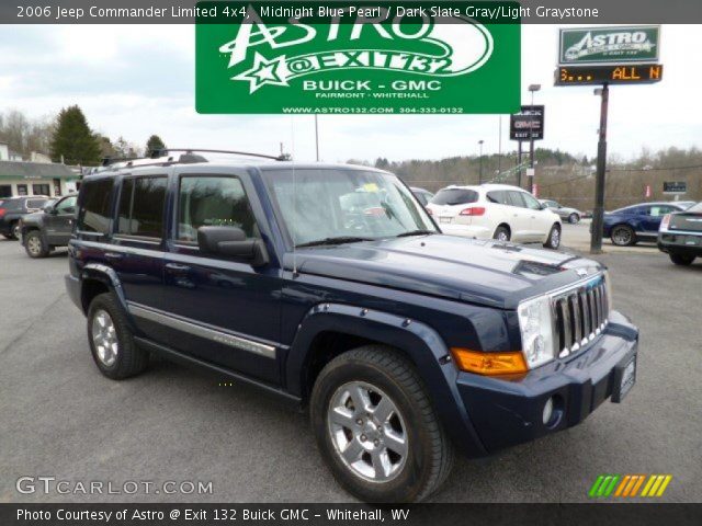 2006 Jeep Commander Limited 4x4 in Midnight Blue Pearl