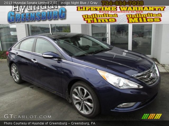 2013 Hyundai Sonata Limited 2.0T in Indigo Night Blue