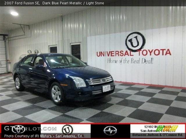 2007 Ford Fusion SE in Dark Blue Pearl Metallic