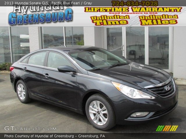 2013 Hyundai Sonata GLS in Pacific Blue Pearl