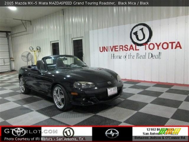 2005 Mazda MX-5 Miata MAZDASPEED Grand Touring Roadster in Black Mica