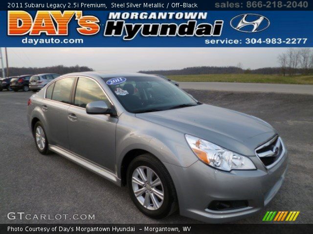 2011 Subaru Legacy 2.5i Premium in Steel Silver Metallic