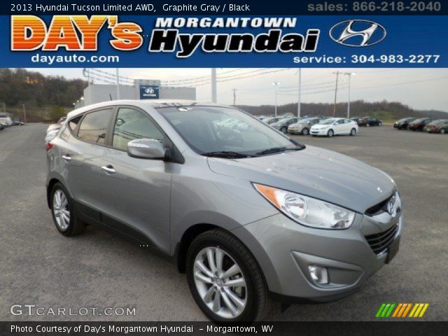 2013 Hyundai Tucson Limited AWD in Graphite Gray
