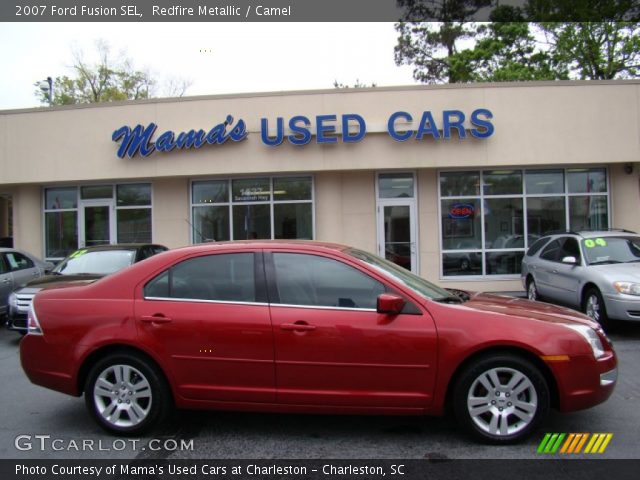 2007 Ford Fusion SEL in Redfire Metallic