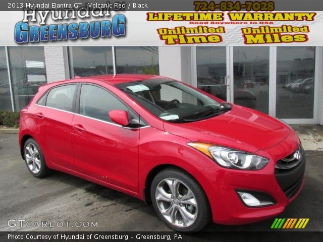 2013 Hyundai Elantra GT in Volcanic Red