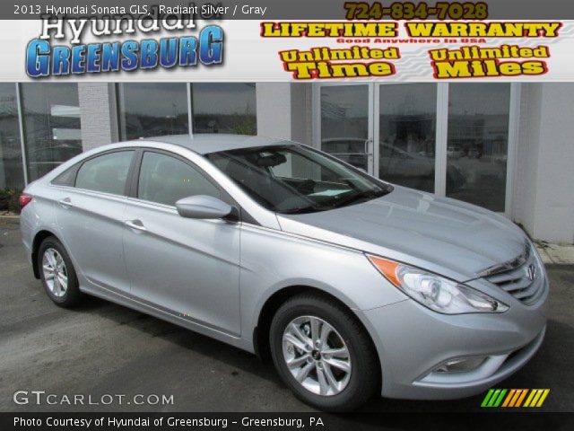 2013 Hyundai Sonata GLS in Radiant Silver